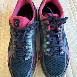 Ryka Women's Blue and Pink Sneakers